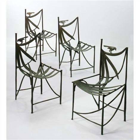 Set Of Four Chairs From The Lila Acheson Wallace Garden Dewitt