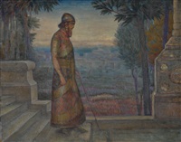 THE KING OF ISRAEL VIEWING JERUSALEM FROM HIS... THE KING OF ISRAEL VIEWING JERUSALEM FROM HIS...