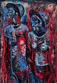 Deux ouvrières, 1977
