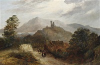 A mountainous landscape