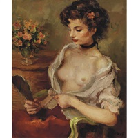 fille au petit seins