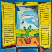 Cactus and Yellow Window, 2001