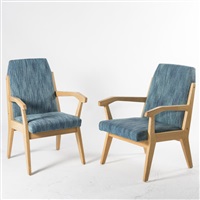 Two armchairs, 1960–1969