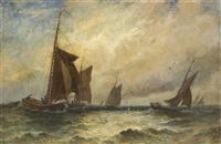 Boats at Sea, 1906