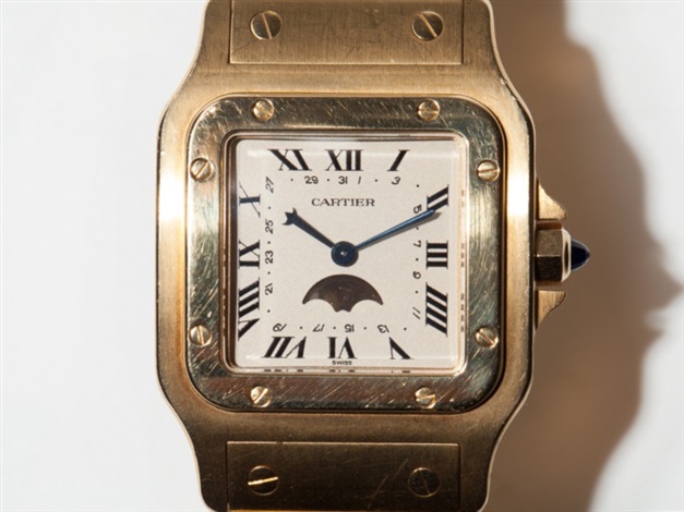 cartier santos galbee gold