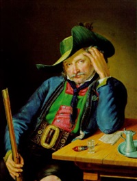 Tiroler Schütze in Rittner Tracht, 1845–1845 Tiroler Schütze in Rittner Tracht, 1845–1845