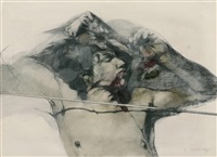 Sans titre (Homme endormi), 1986