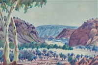 CENTRAL AUSTRALIAN LANSDSCAPE, 1952