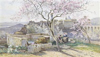 In a garden near Rome