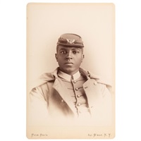 Charles Young Cabinet Card, ca 1889, 1889