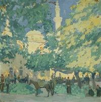 Mausoleum, Constantinople, 1924
