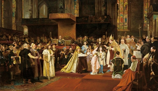 Bella Gerant Alii Tu Felix Austria Nube Tu, Felix Austria, nube by Václav Brozík on artnet