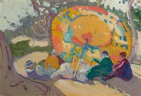 A California Picnic, 1916