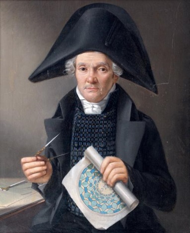 Portrait dun maîtreverrier by Monneret on