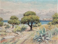 Along the shore