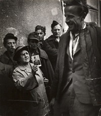 Homecoming war prisoner, Vienna 1947, 1947