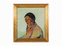 Taos Indian Girl, 1928
