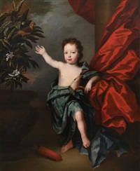 PORTRAIT OF A YOUNG BOY (PROBABLY THE HON...., 1696