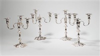 Candelabra (set of 4), 1974