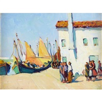 The harbor, chioggia, italy