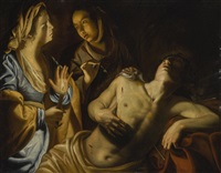 SAINT SEBASTIAN TENDED BY IRENE