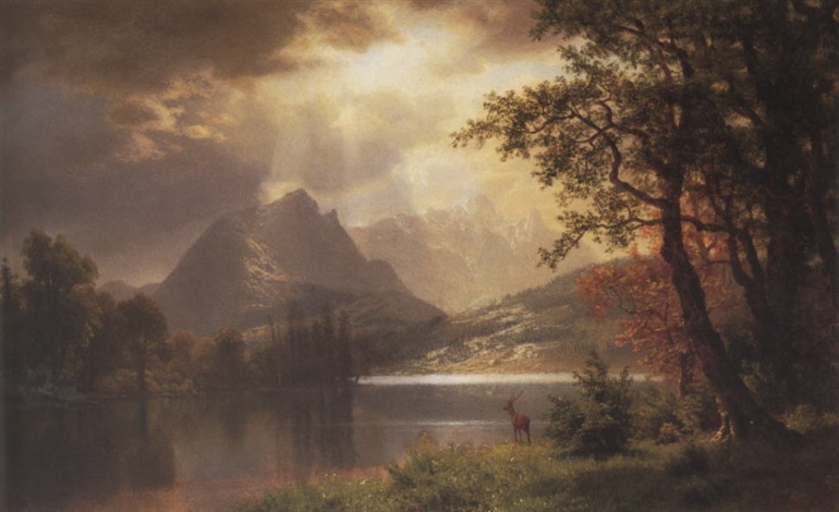 estes park colorado by albert bierstadt on artnet