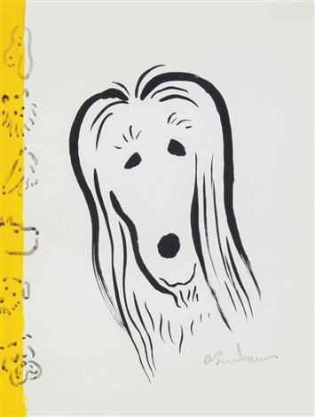 dog front cover of the new yorker 13 february 1965 by ludwig