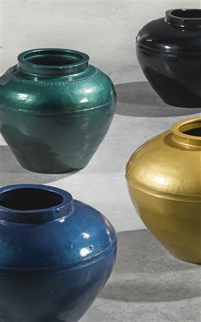 Han Dynasty Vases In Auto Paint By Ai Weiwei On Artnet