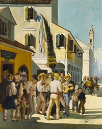 Mid-day on Corfu