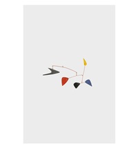 Untitled – Small Hanging Mobile in 4 Colors, 1958