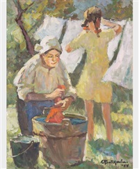Pyykillä, 1964