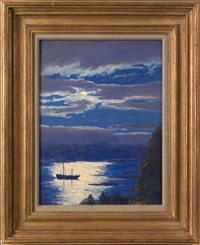 Harbor scene (Boothbay?)