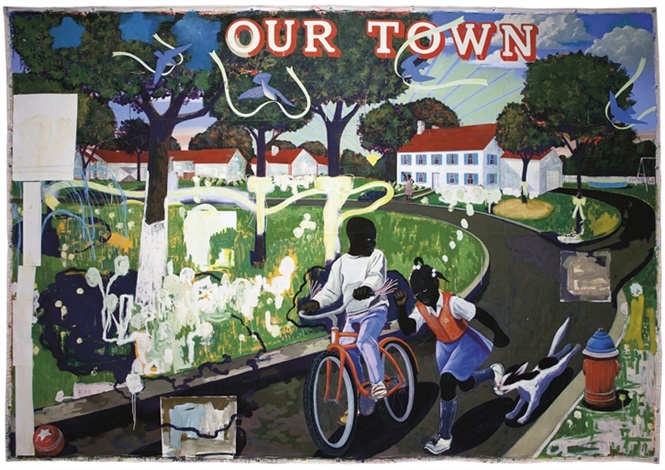 Our town by Kerry James Marshall on artnet