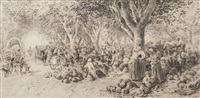 Le marché aux melons, 1898