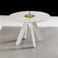 A very nice ”Sunflower” garden table with..., 1936 A very nice ”Sunflower” garden table with..., 1936