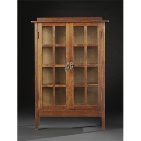 Two Door China Cabinet By Gustav Stickley On Artnet