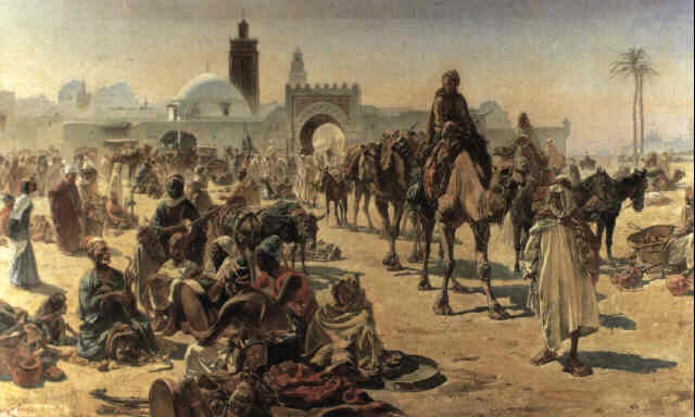 Arab slave market