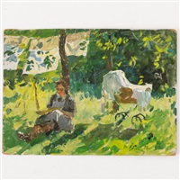 Pomeriggio al parco, 1954