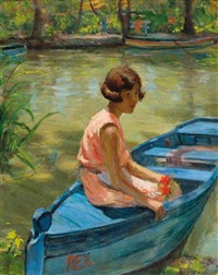 Girl in a Boat