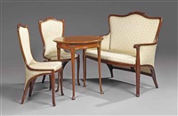 Salon suite (set of 4), 1900