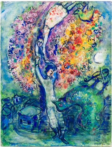 La joie by Marc Chagall on artnet
