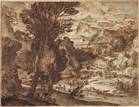 Italianate landscape