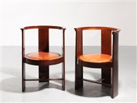 Paire de fauteuils dits « Hannes », 1908