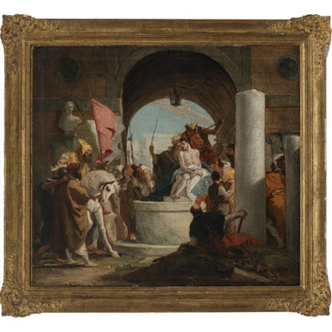 christ crowned with thorns by giovanni battista tiepolo