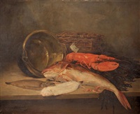 Nature morte au homard, 1885