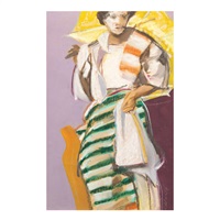 Yellow Parasol, 1987