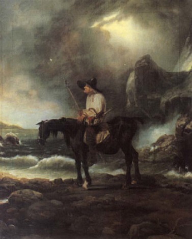 The sea roamer by Thomas James Mulvany on