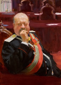 Portrait of Count Alexei Pavlovich Ignatiev, 1902 Portrait of Count Alexei Pavlovich Ignatiev, 1902