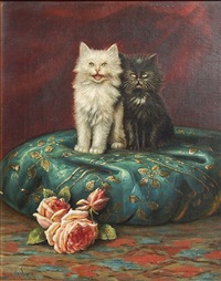 Kittens on a Pillow