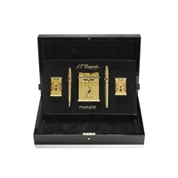 S. T. DUPONT. A FINE 18K GOLD LIMITED EDITION...